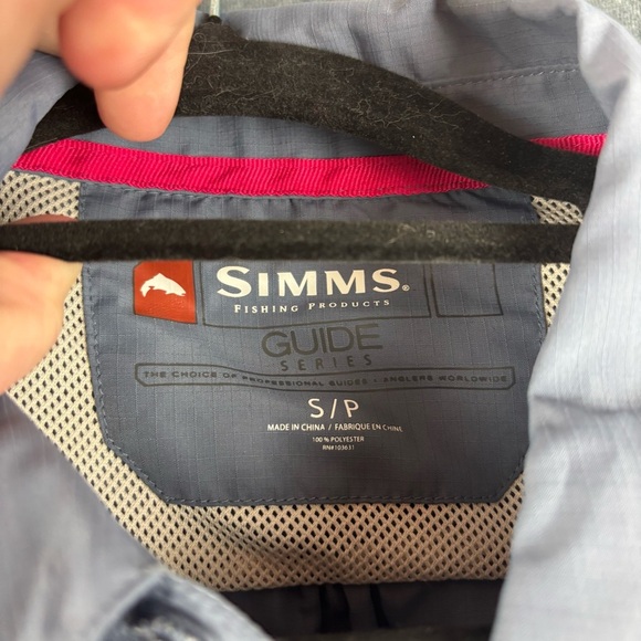 Simms Women’s Guide Series Fishing Outdoor ventilated Shirt in Gray Sz Small - Picture 12 of 13